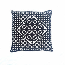 Load image into Gallery viewer, Handcrafted Barmer Floral Petal Cushion Cover (Size-16"X16")