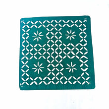 Load image into Gallery viewer, Handcrafted Barmer Petal Pattern Cushion Cover (Size-16"X16")