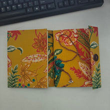Load image into Gallery viewer, Printed Double Bound Upcycled Diary