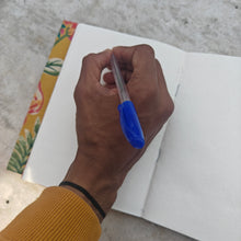 Load image into Gallery viewer, Printed Double Bound Upcycled Diary