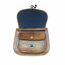 Load image into Gallery viewer, Brown Leather Crossbody Bag