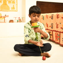 Load image into Gallery viewer, Toss the Ball Wooden Toy