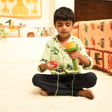 Load image into Gallery viewer, Toss the Ball Wooden Toy