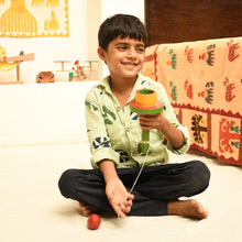 Load image into Gallery viewer, Toss the Ball Wooden Toy