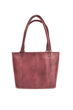 Load image into Gallery viewer, Red Leather Tote bag
