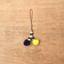 Load image into Gallery viewer, Blue-Yellow Phundi Lumba Rakhi