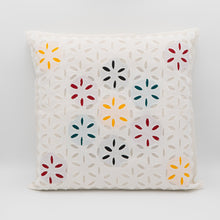 Load image into Gallery viewer, Chandwa Applique on Organdy Cushion Cover (Size-16&quot;X16&quot;)
