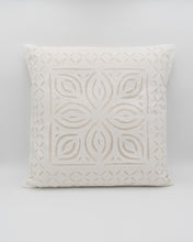 Load image into Gallery viewer, Naariyal Applique on Organdy Cushion Cover (Size-16&quot;X16&quot;)
