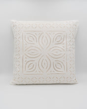 Load image into Gallery viewer, Naariyal Applique on Organdy Cushion Cover (Size-16"X16")
