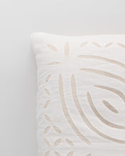 Load image into Gallery viewer, Naariyal Applique on Organdy Cushion Cover (Size-16"X16")