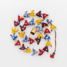 Load image into Gallery viewer, Multicolored Bell Tota "30" Small Birds String