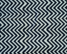 Load image into Gallery viewer, Black Bagru Hand-block Printed Bedspread