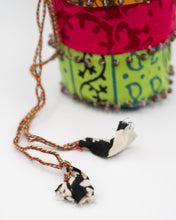 Load image into Gallery viewer, Hand-block Printed Upcycled Gudari Pouch