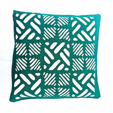 Load image into Gallery viewer, Chhirni Applique Cushion Cover (Size-16&quot;X16&quot;)
