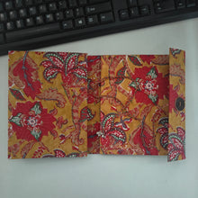 Load image into Gallery viewer, Multicolour Printed  Double Bound Upcycled Diary
