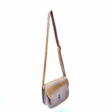 Load image into Gallery viewer, Brown  Leather Crossbody Bag
