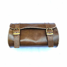 Load image into Gallery viewer, Cylindrical Leather sling bag
