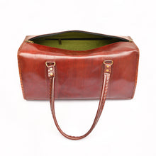Load image into Gallery viewer, Leather Duffle Bag
