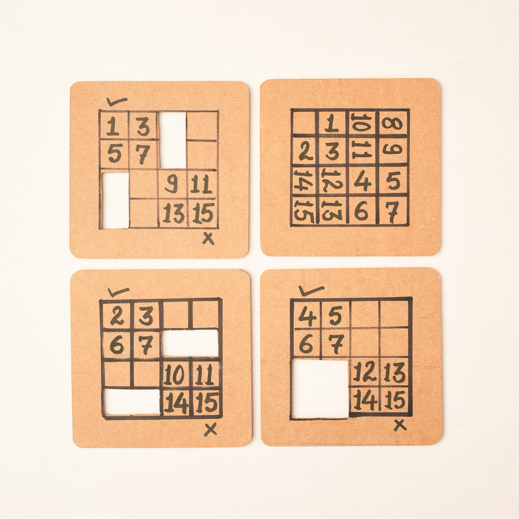 Window Game Wooden Toy