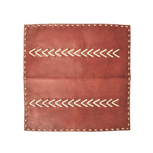 Load image into Gallery viewer, Red two fold leather wallet
