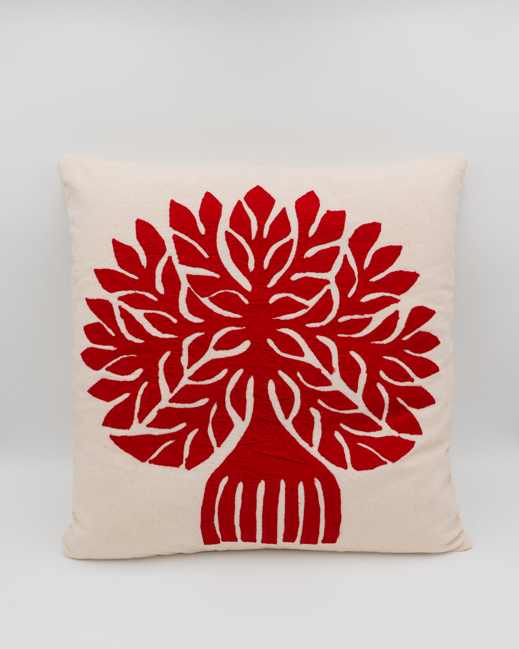 Red Tree of Life Cushion Cover (Size-16