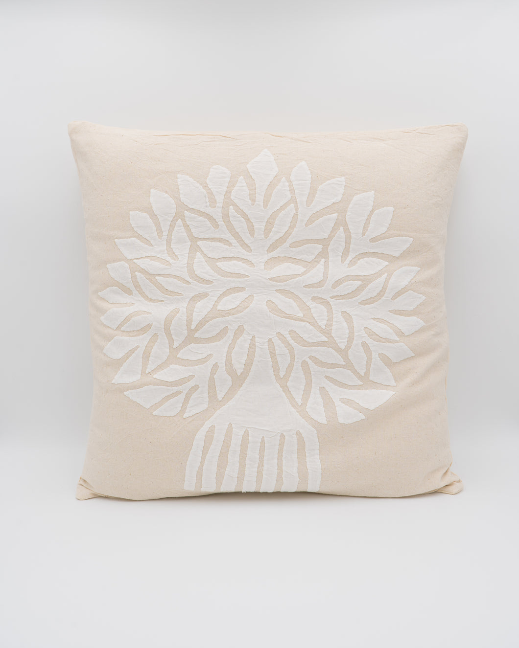 White Tree of Life Cushion Cover (Size-16