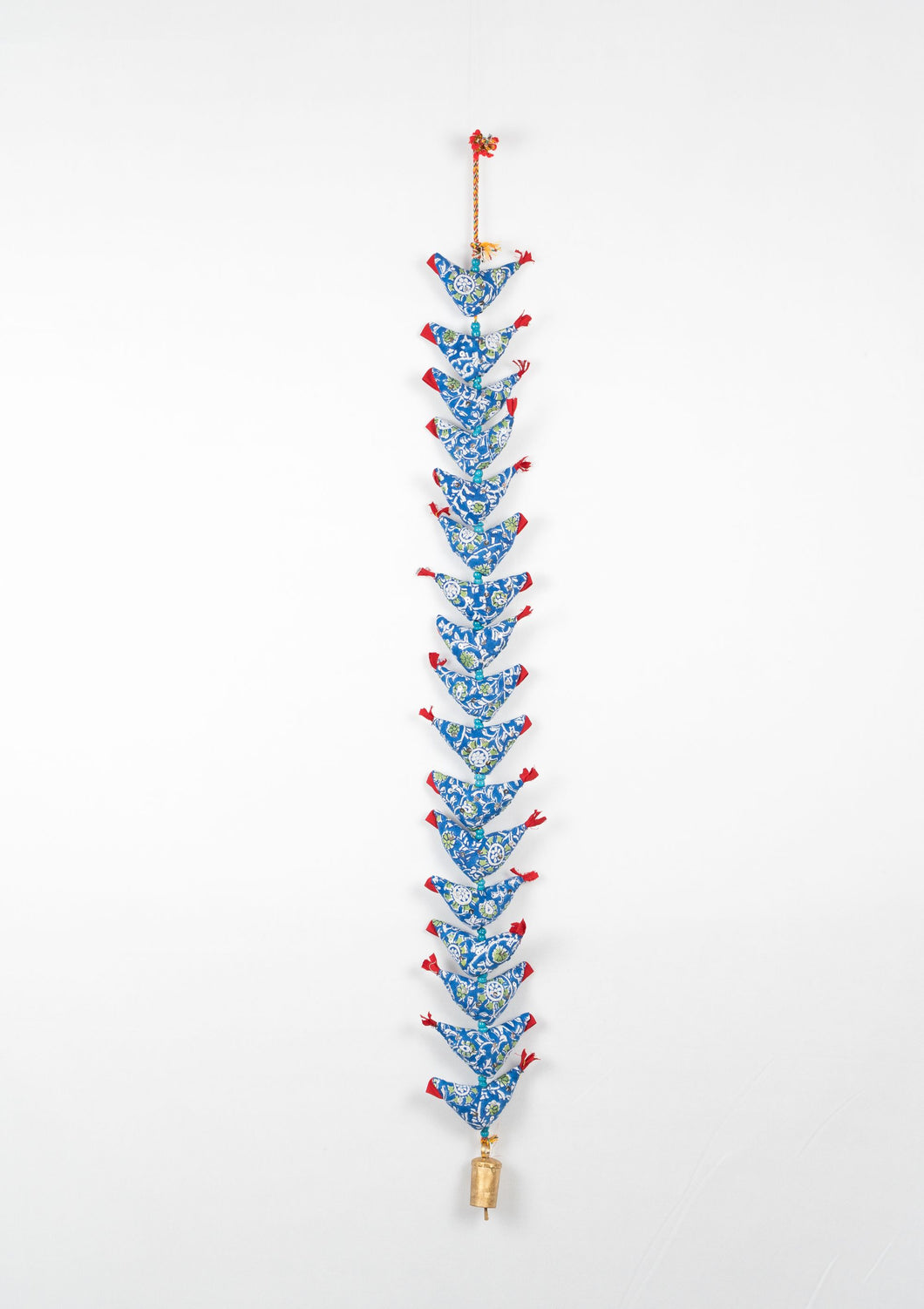 Blue White Bell Tota '17' Big Birds String