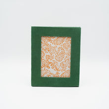 Load image into Gallery viewer, Green Handcrafted Upcycled Single Photo Frame
