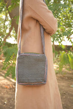 Load image into Gallery viewer, Handloom Striped Sling Bag
