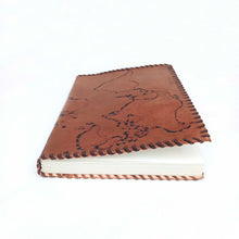 Load image into Gallery viewer, Brown  Leather Bound Diary
