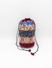 Load image into Gallery viewer, Hand-block Printed Floral Gudari Pouch
