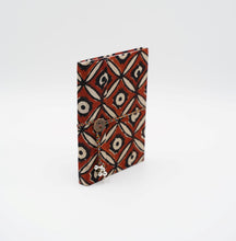 Load image into Gallery viewer, Multicolor Hand-block Printed Single Bound Upcycled Diary
